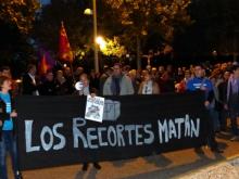 Mas de 200 personas se manifiestan contra la privatización del nuevo Hospital de Toledo